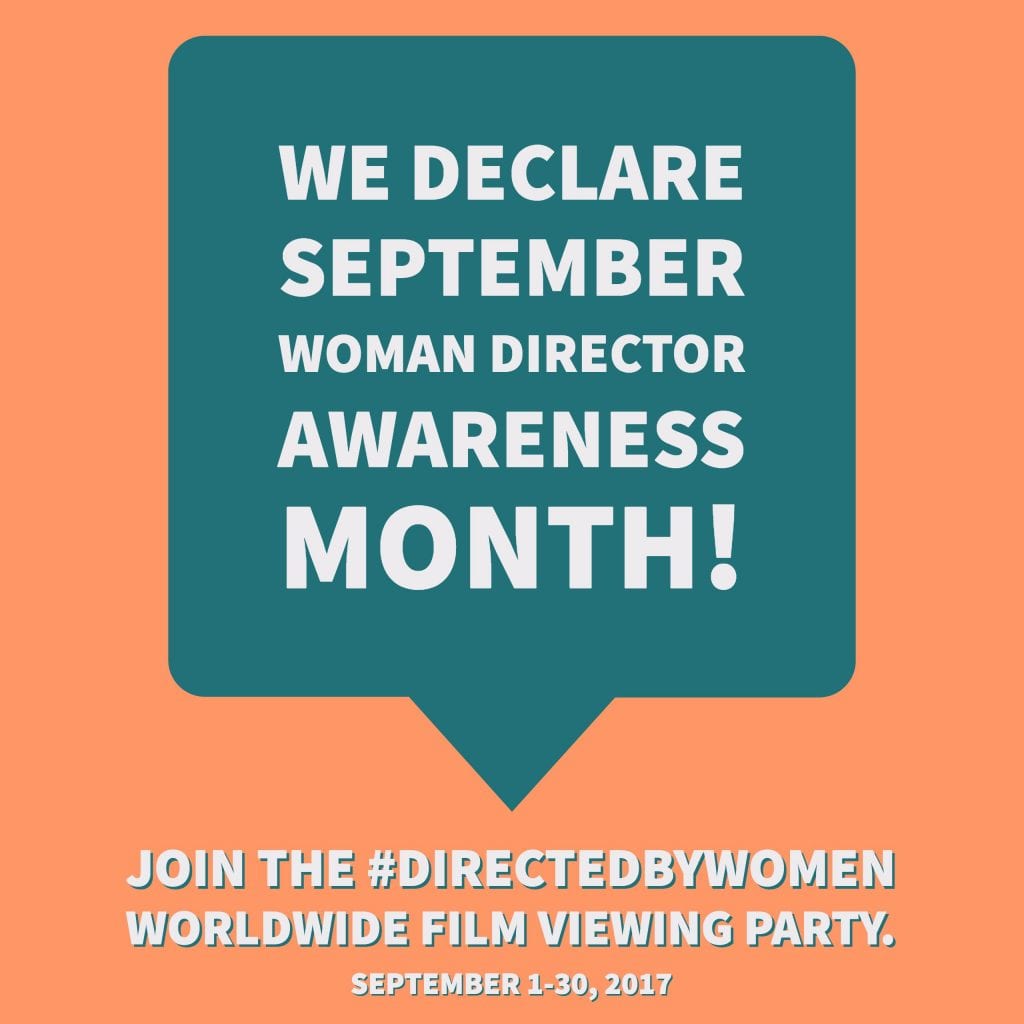 September is Women Directors Awareness Month