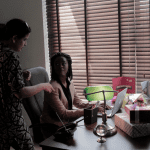 Working still from a commercial production
