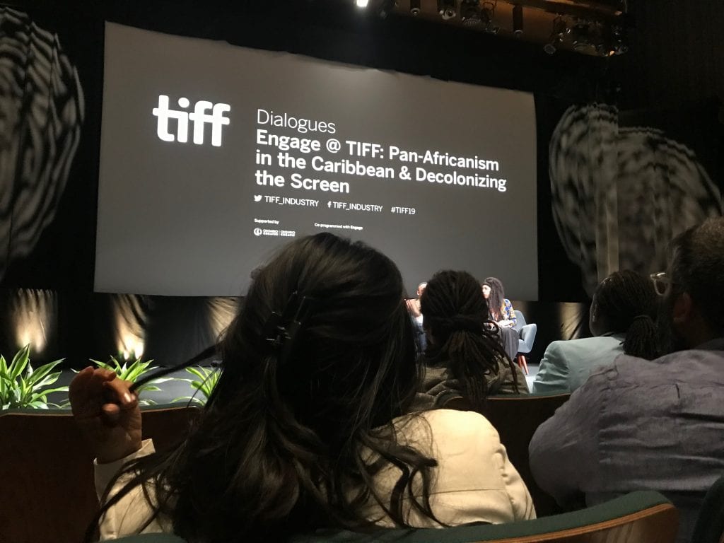 A discussion on decolonizing the screen that I attended