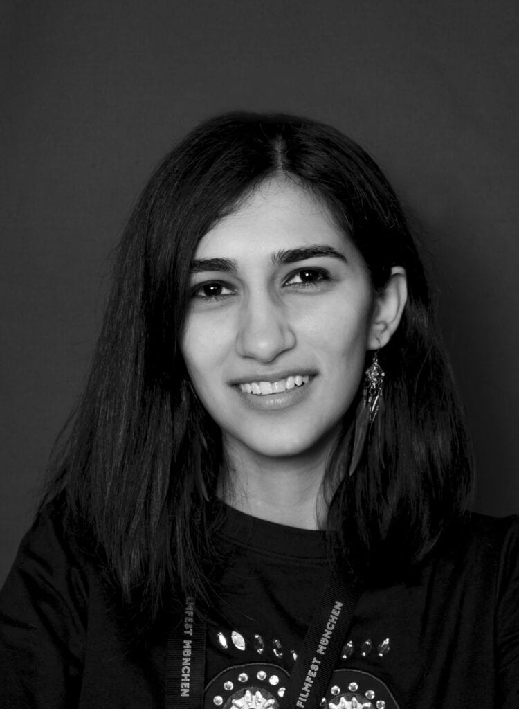 Black and White headshot of the director of Ghazaal, Ragini Bhasin